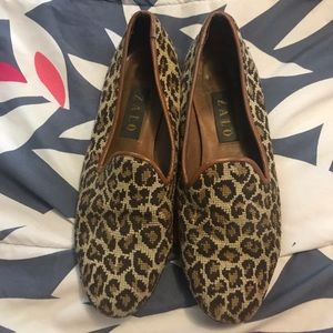 Well-Loved Zalo Needlepoint Loafers